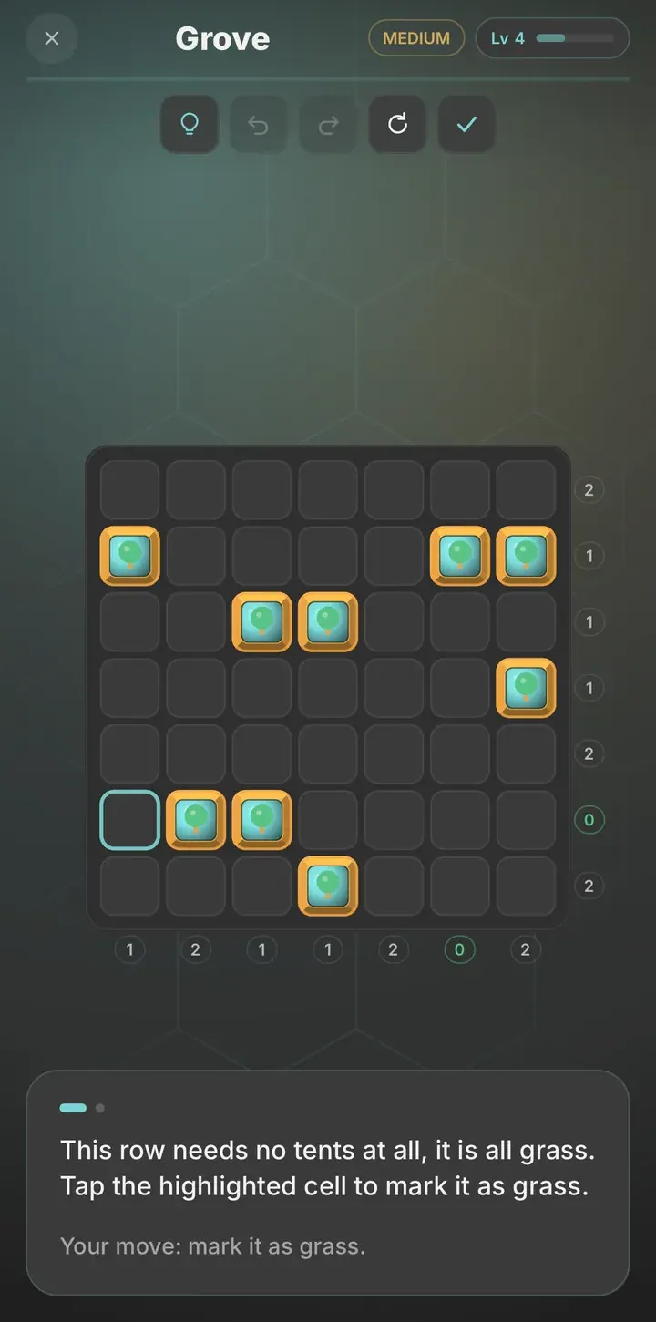 Grove gameplay screenshot