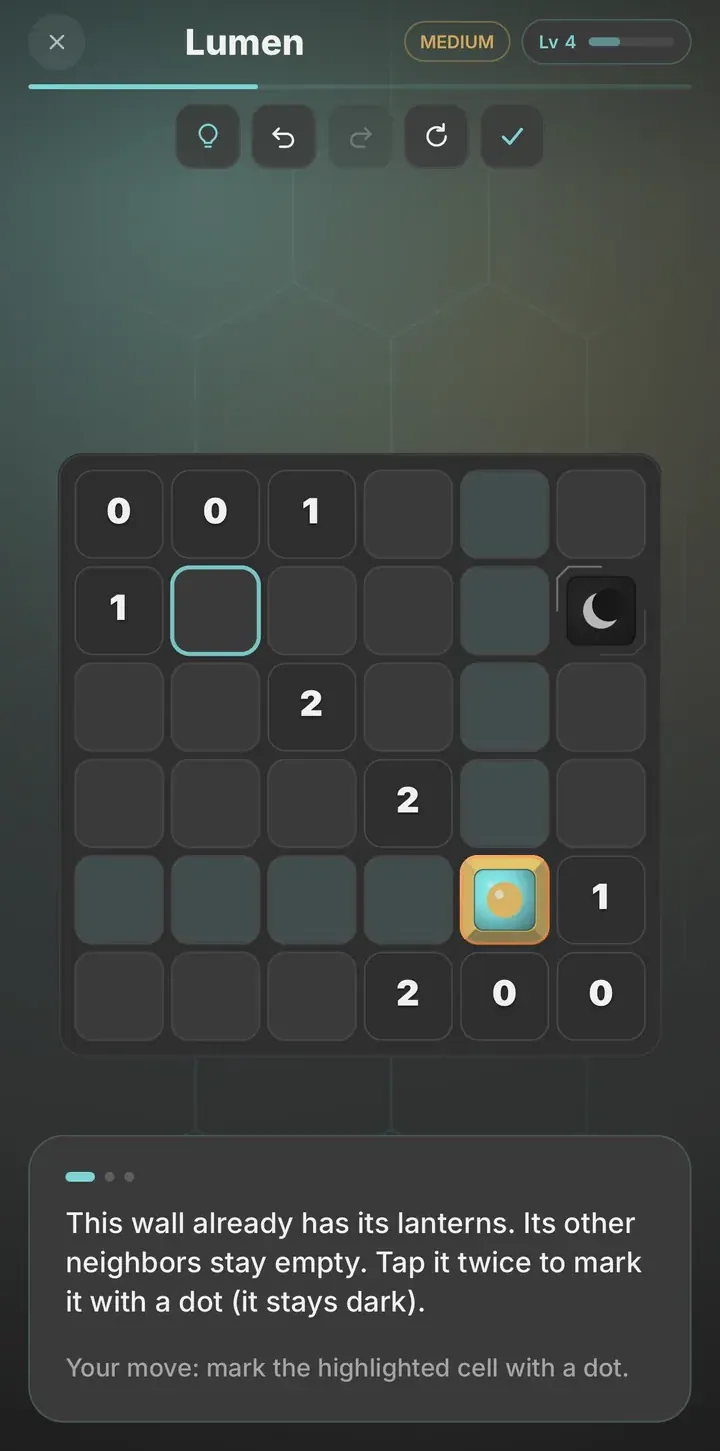 Lumen gameplay screenshot